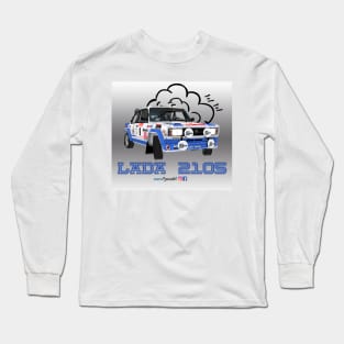 Lada 2105 Sideways Long Sleeve T-Shirt